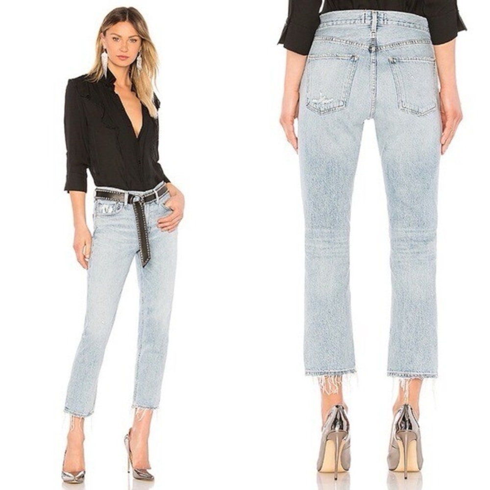 Agolde Cigarette in Vale Jeans